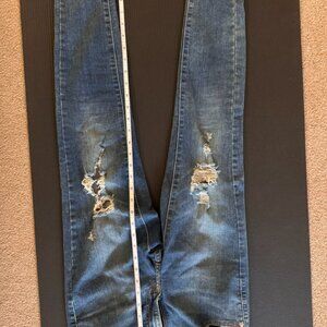 Levi’s 711 High Rise Skinny Jeans - "Not Now" Blue (26x30)